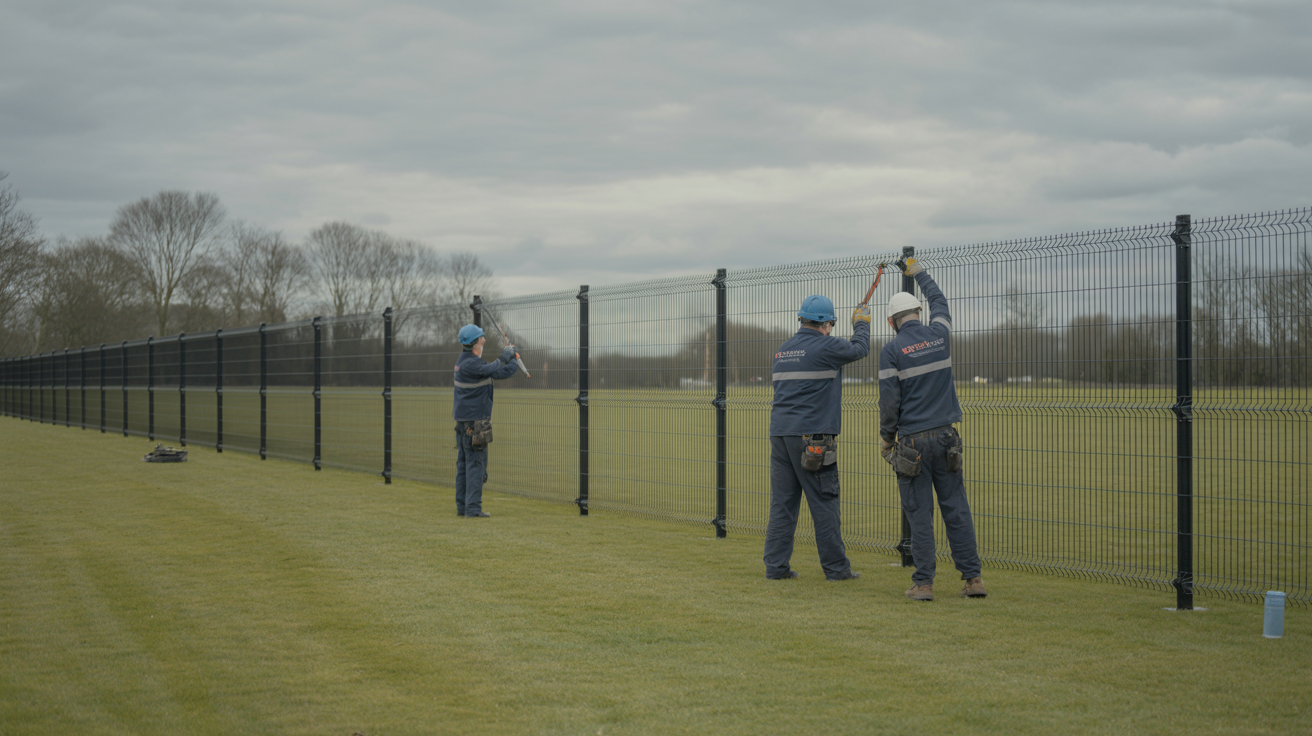 Premium fencing installation