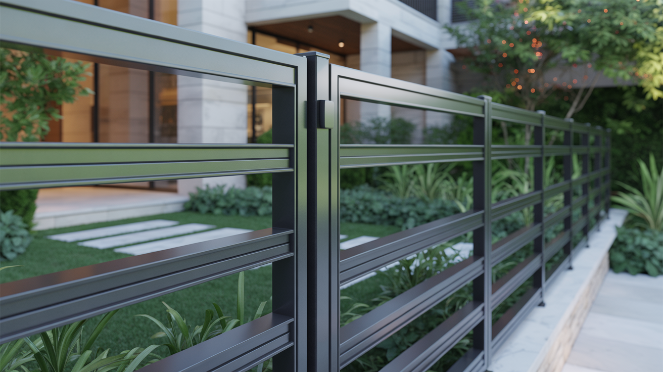 Steel Garden Fencing